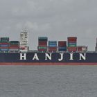 Hanjin Green Earth (Exname) vor Cuxhaven