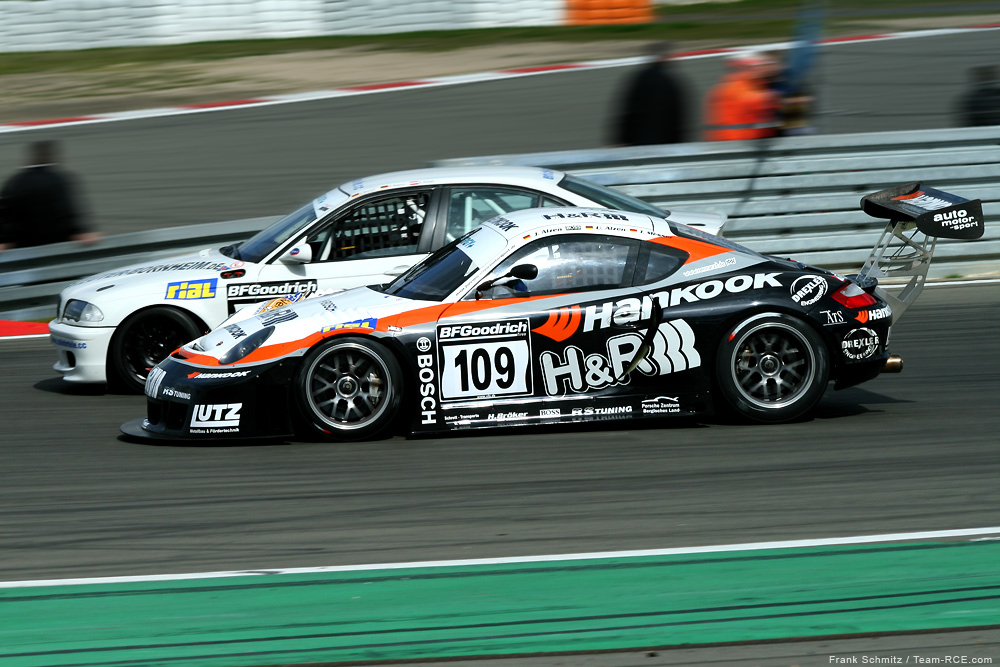 Hankook Porsche beim 7.VLN Lauf