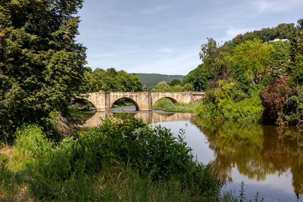 Hann.-Münden - alte Werrabrücke