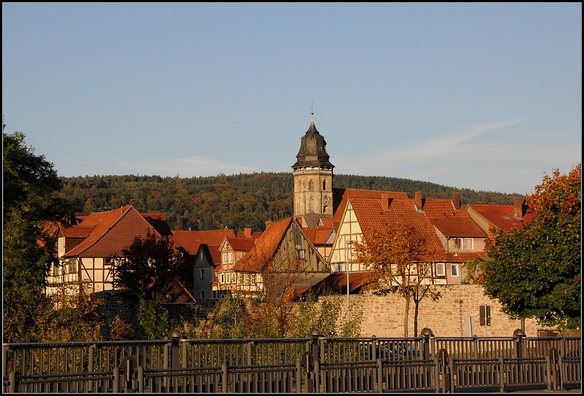 Hann Münden im Oktoberlicht