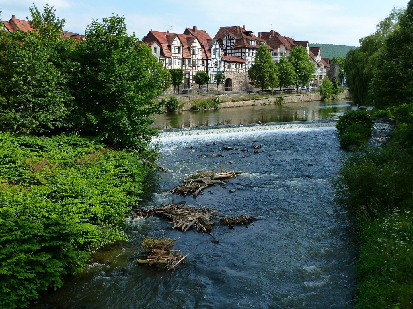 Hann. Münden mit Wildwasser