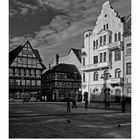 Hann. Mündener - Stadtansichten " Blick vom Marktplatz "