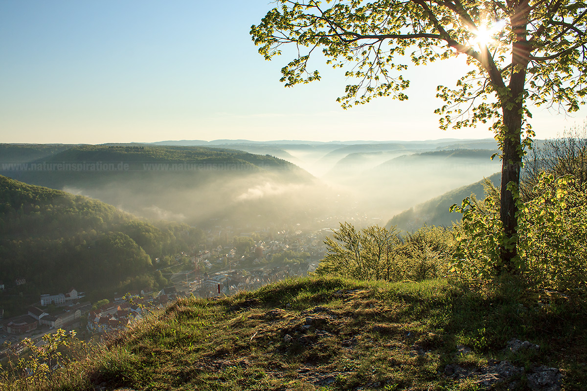 Hannerfelsen mit Blick Richtung Bad Urach