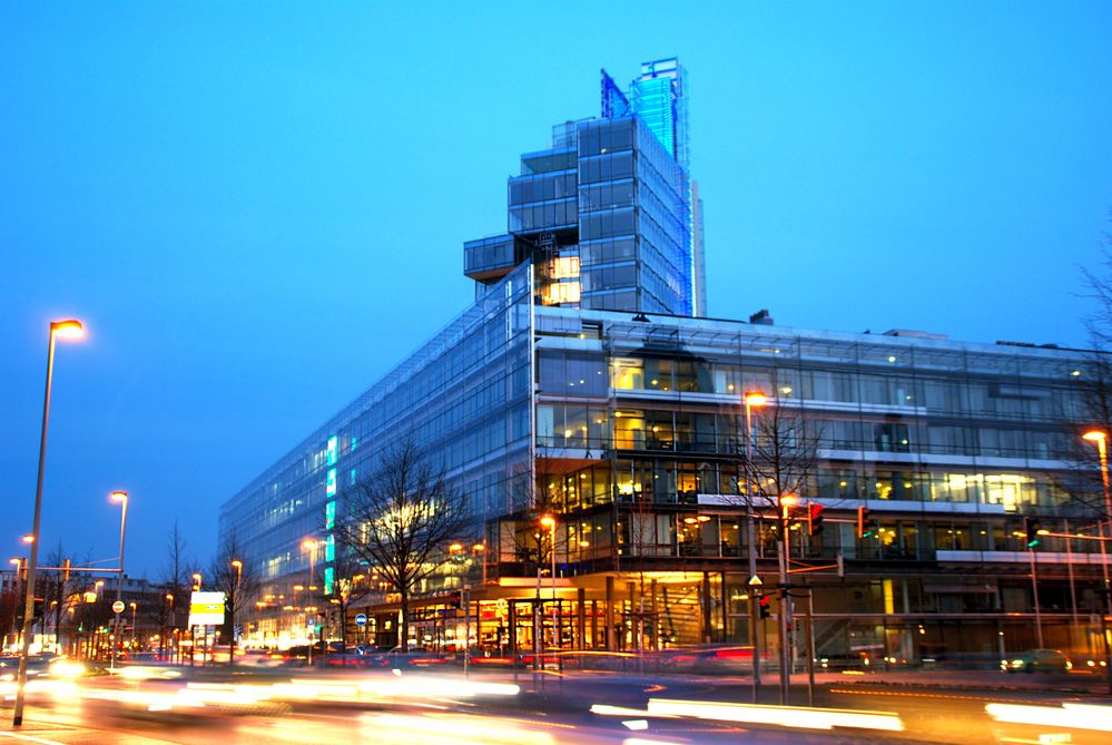 Hannover Aegi bei Nacht