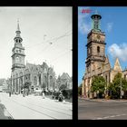 Hannover - Aegidienkirche 1910 und 2020