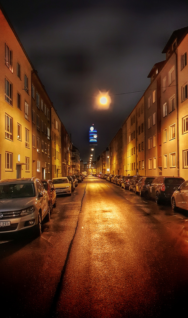 Hannover at night