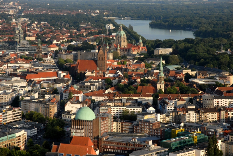 Hannover aus der Luft