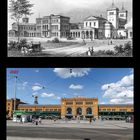 Hannover - Centralstation (heute Hauptbahnhof) 1850 und 2023