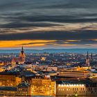 Hannover City Blue Hour Panorama