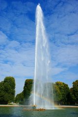 Hannover Herrenhausen - Große Fontäne mit Regenbogen