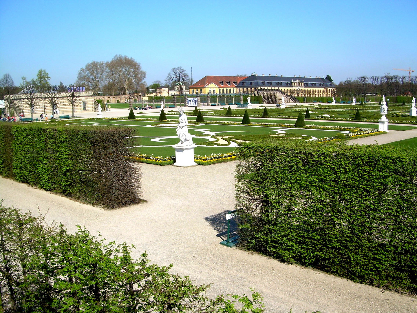 Hannover Herrenhausen Grosser Garten spring 2007