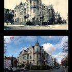 Hannover - Hohenzollernstrasse und Villa Waldersee 1900 und 2024