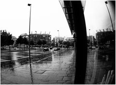 Hannover im Regen ...