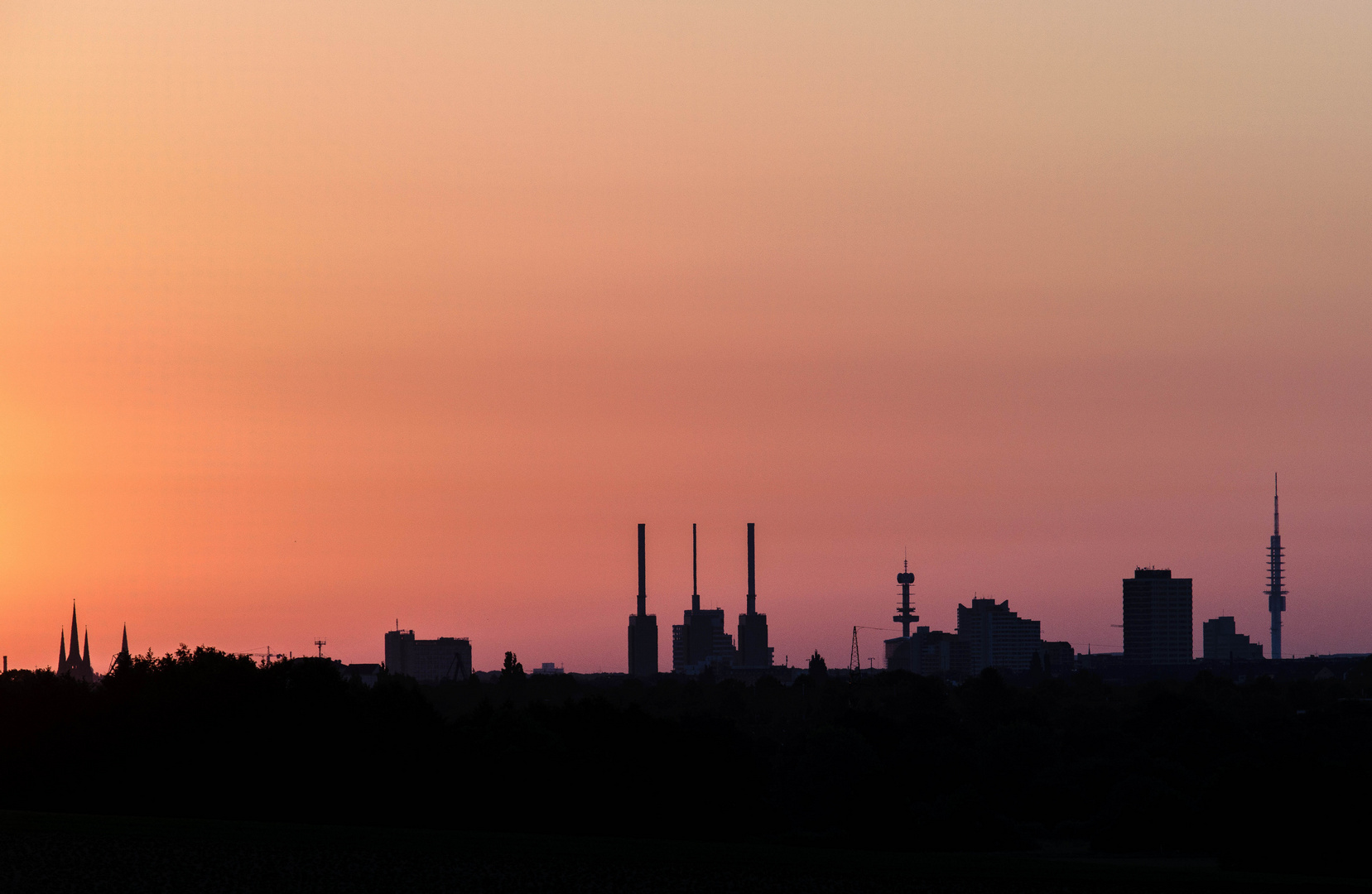 Hannover im Scherenschnitt 