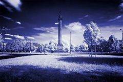 Hannover - IR - Waterloosäule