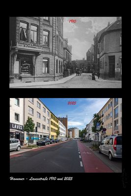 Hannover - Lavesstraße 1910 und 2025