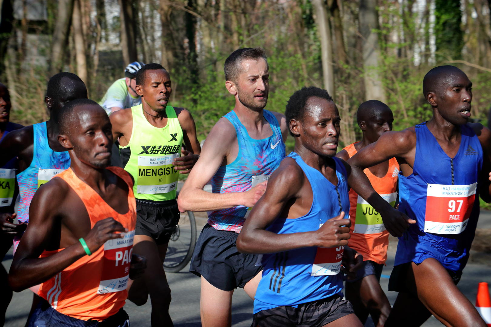 Hannover-Marathon 2018 - Spitzengruppe