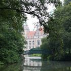 Hannover - Maschpark mit Blick zum Rathaus