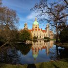 Hannover - Maschteich und Neues Rathaus