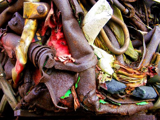 Hannover - Plastik am Leineufer