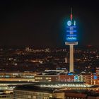 Hannover "Telemoritz" bei Nacht