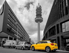 Hannover VW-Tower mit Audi