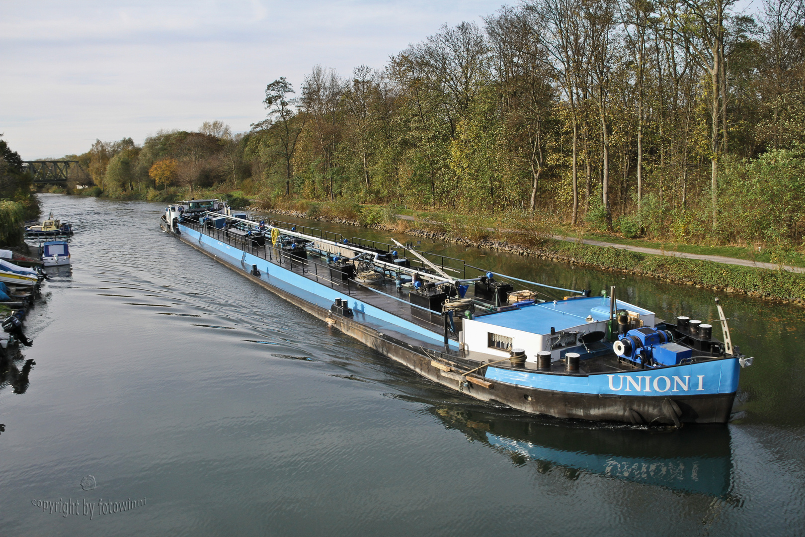 Hannover/Ahlem - Leineabstiegskanal (Verbindung vom Mittellandkanal zum Lindener Hafen)