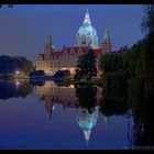 Hannoveraner Rathaus @ night