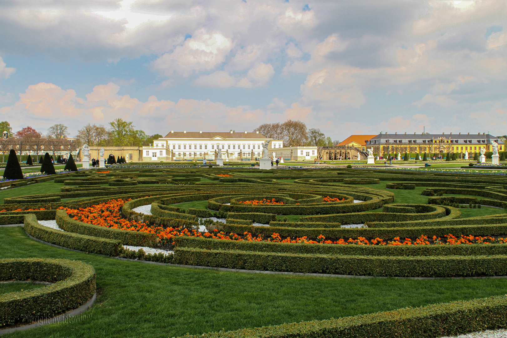 Hannover/Herrenhausen - Herrenhäuser Gärten/Großer Garten