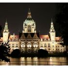 Hannover´s Rathaus bei Nacht - Teil 1