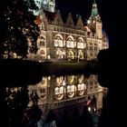 Hannoversches Rathaus by Night