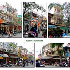Hanoi - Altstadt - Häuser aus der Zeit der französischen Kolonialzeit