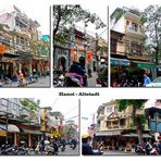 Hanoi - Altstadt - Häuser aus der Zeit der französischen Kolonialzeit