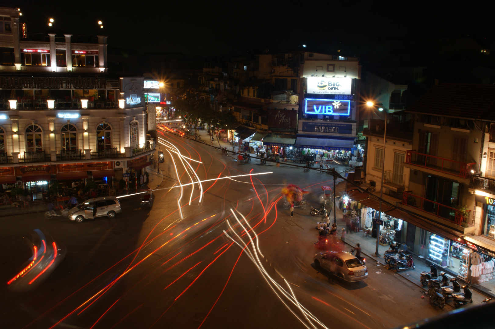 Hanoi bei Nacht