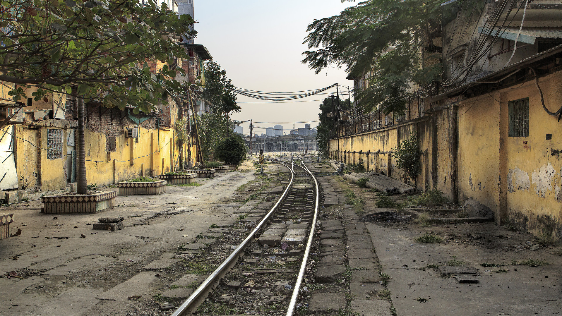 Hanoi - die Bahnstrecke