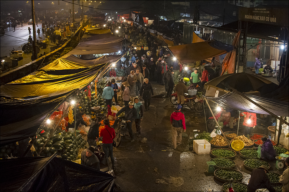 Hanoi Großmarkt