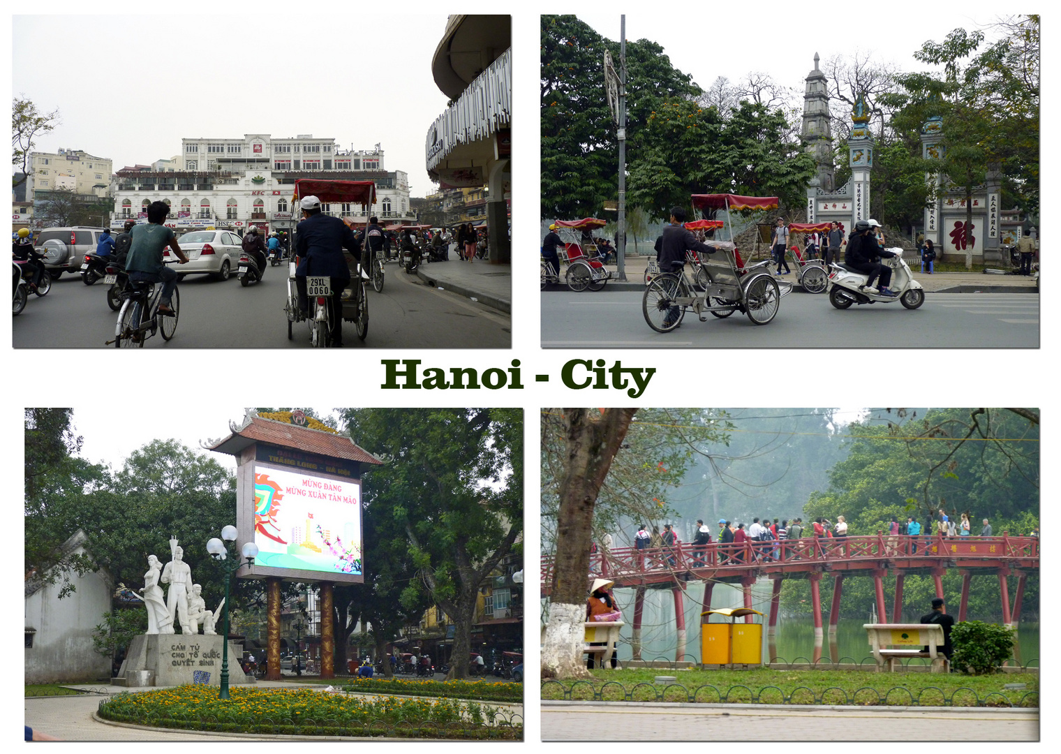 Hanoi - Parkanlagen im "alten" Stadtzentrum