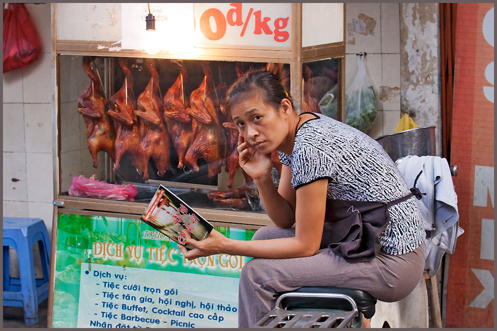 Hanoi- streets of old quartier district