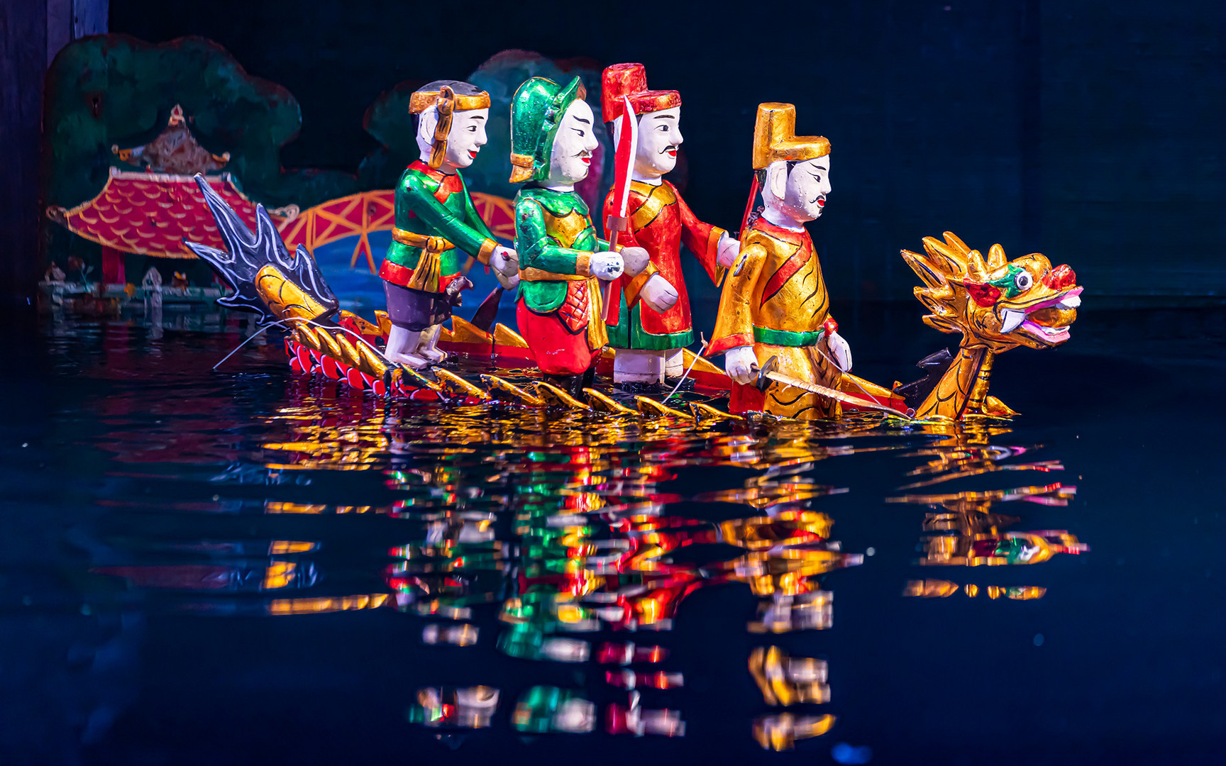 Hanoi Wasserpuppen Theater