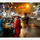 hanoi - woman in red