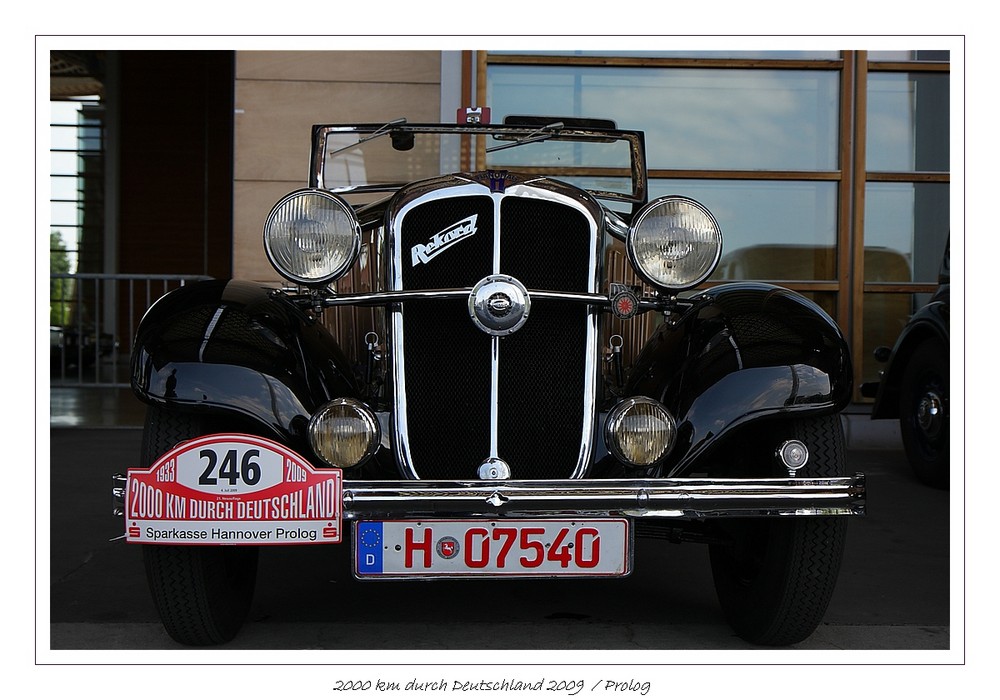 Hanomag Rekord Cabrio von 1937