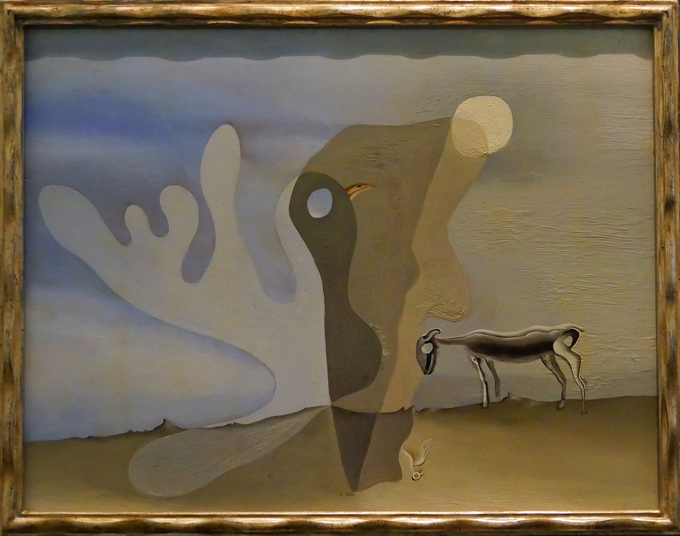 Hans Arp und Salvador Dali gemeinsam unterwegs ...