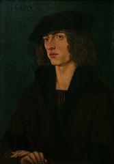 Hans Burgkmair der Ältere: Bildnis eines jungen Mannes (1506)