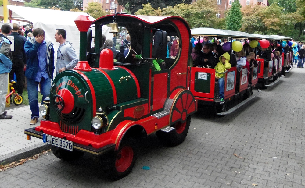 Hans Dampf - Kindereisenbahn auf Gummirädern