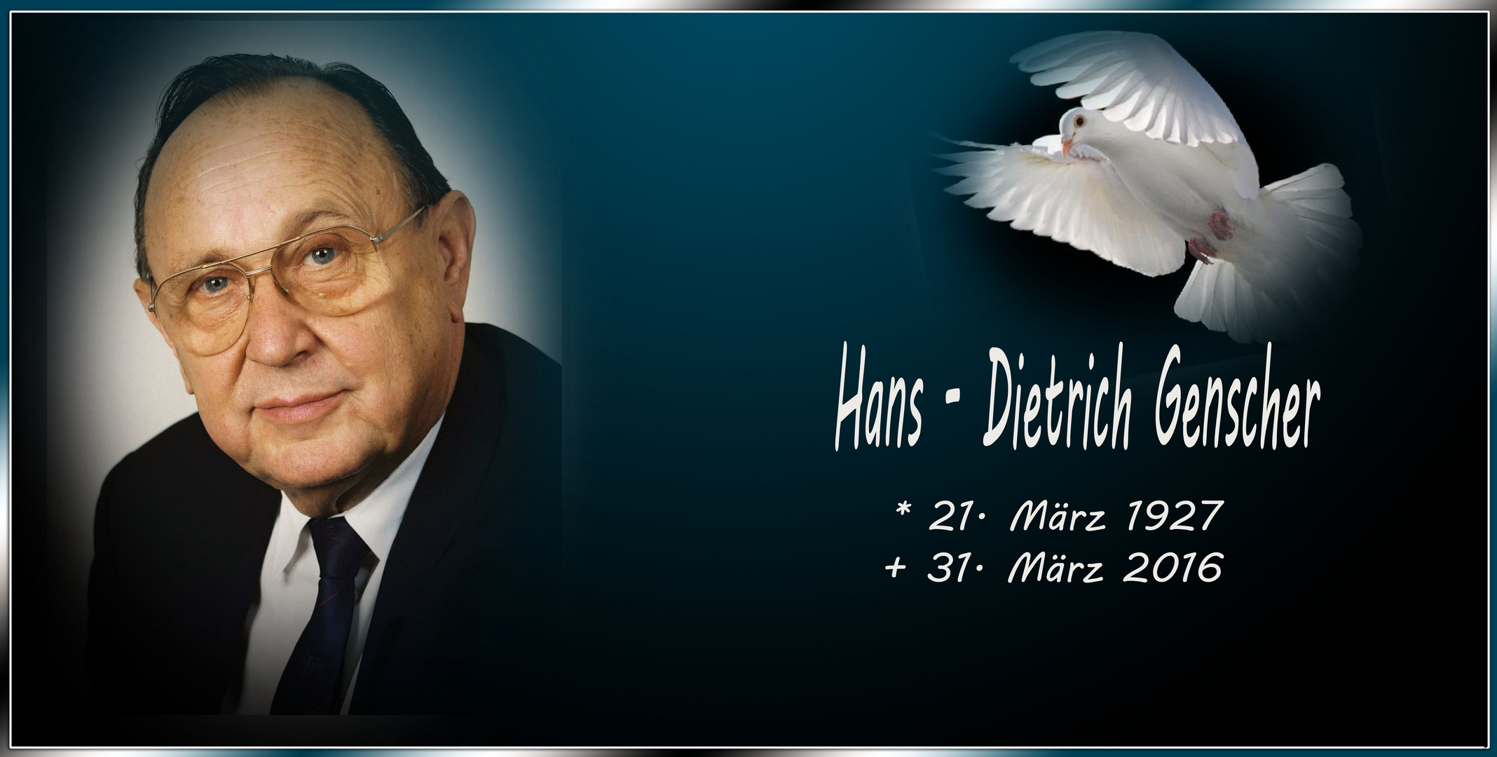 Hans - Dietrich Genscher