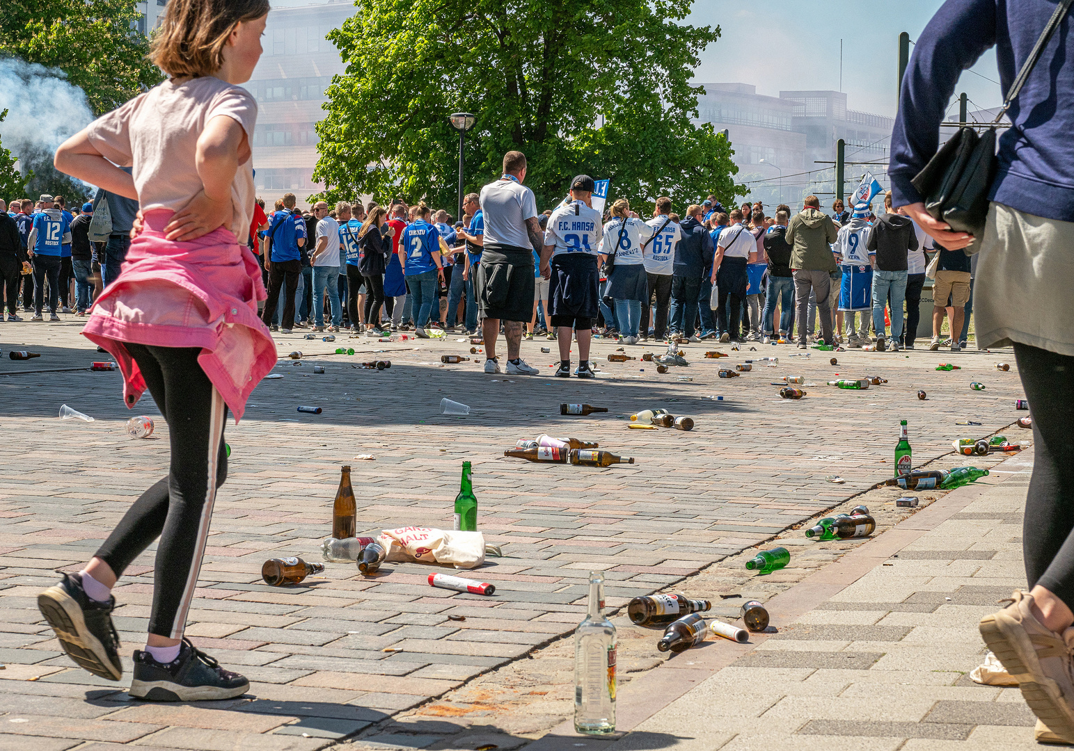 Hansa Fans sagen DANKE für die GEILE SAISON