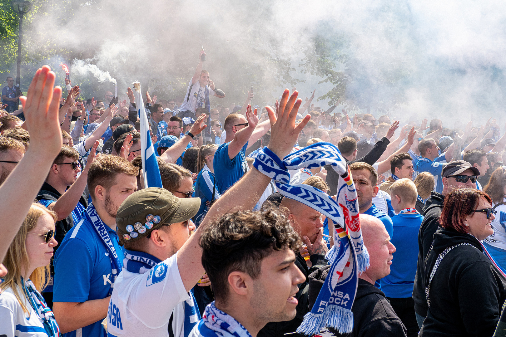 Hansa Fans sagen DANKE für die GEILE SAISON