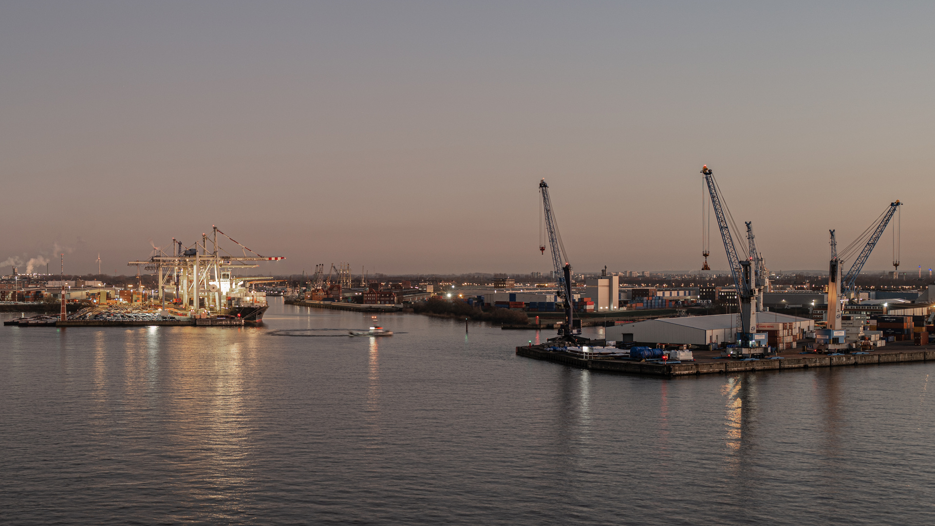 Hansahafen und Steinwerder Hafen