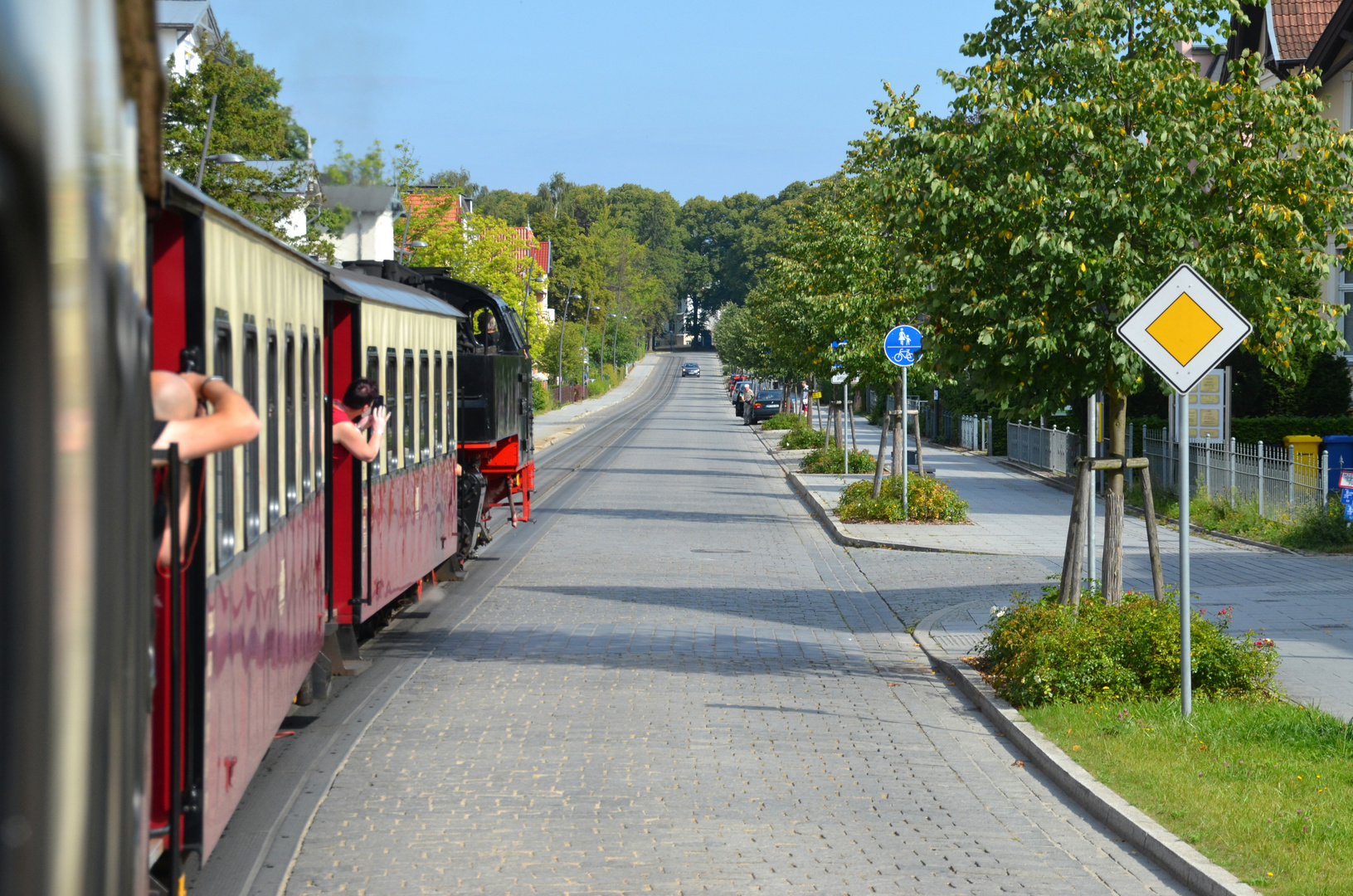 Hansdampf auch auf der Straße