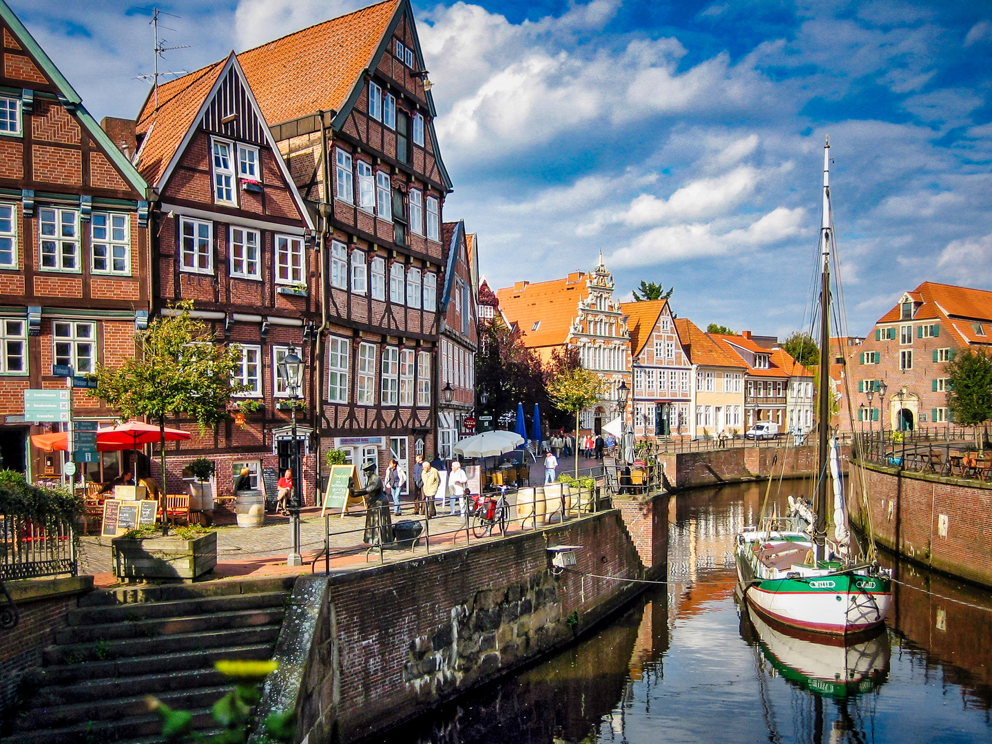 Hanse-Hafen in Stade